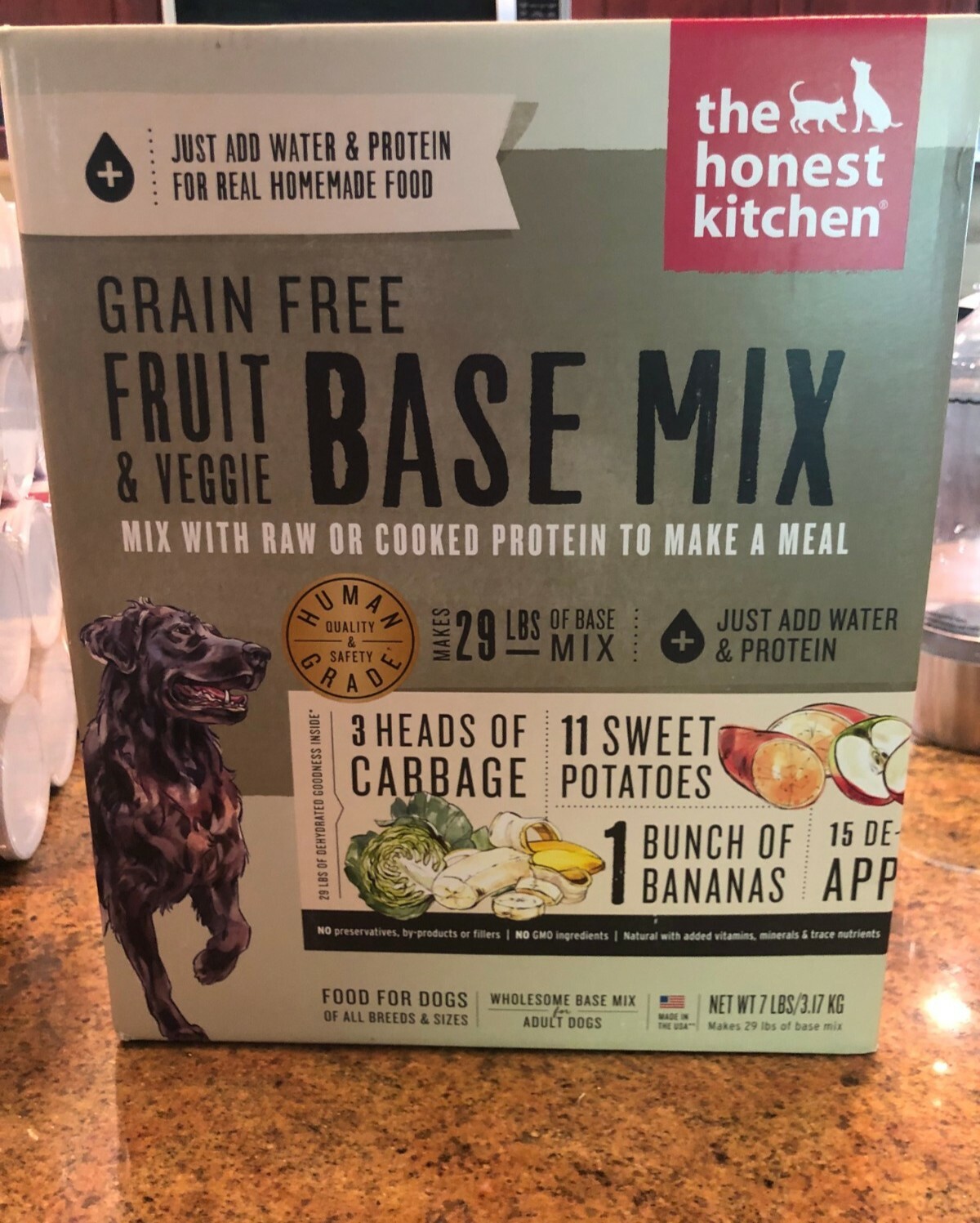 honest kitchen dog food base mix