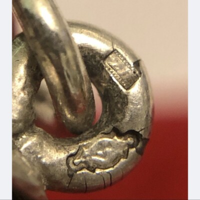 Bracelet Art Nouveau En Argent 835 Plaqué Or - Style Liberté - Fabriqué Aux Pays-Bas - 18 Cm
