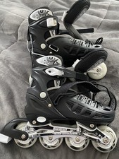 Inline Skates, Color : Black, Size : 35-38