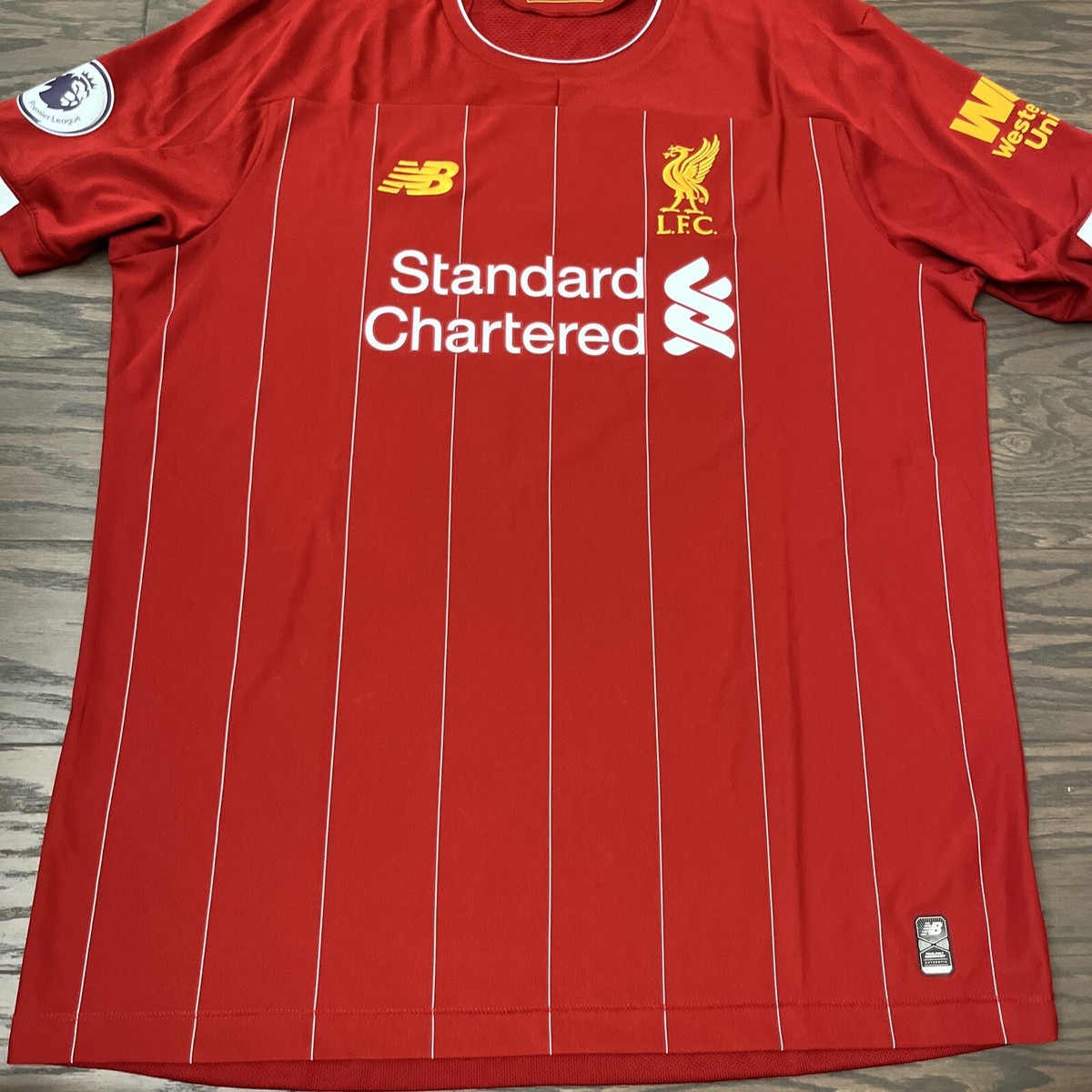 NWT 2019-20 New Balance Liverpool Home Jersey Japan Minamino #18