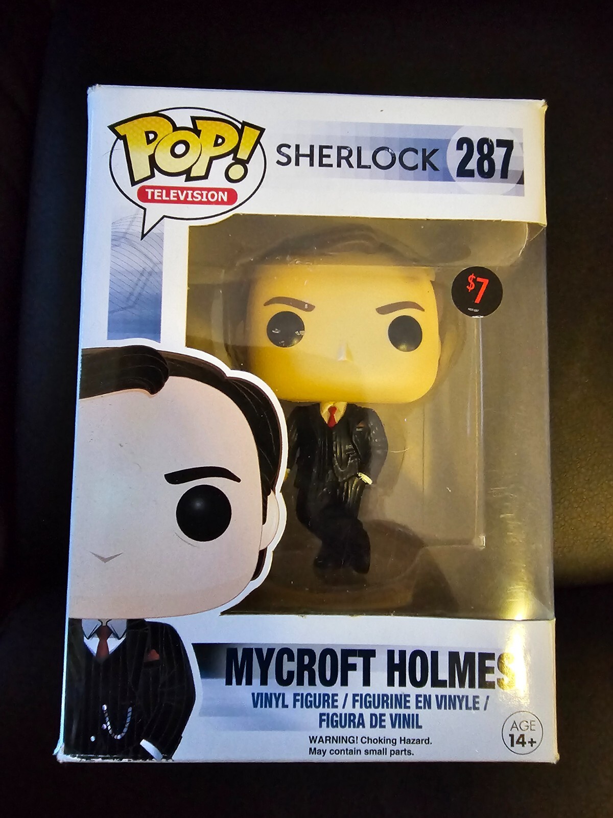 Funko Pop! Vinyl: Sherlock - Mycroft Holmes #287 New In Damaged Box Fast Ship