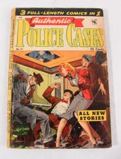 Authentic Police Cases, 1953 Pre-Code Comic #27, 2.0 Good