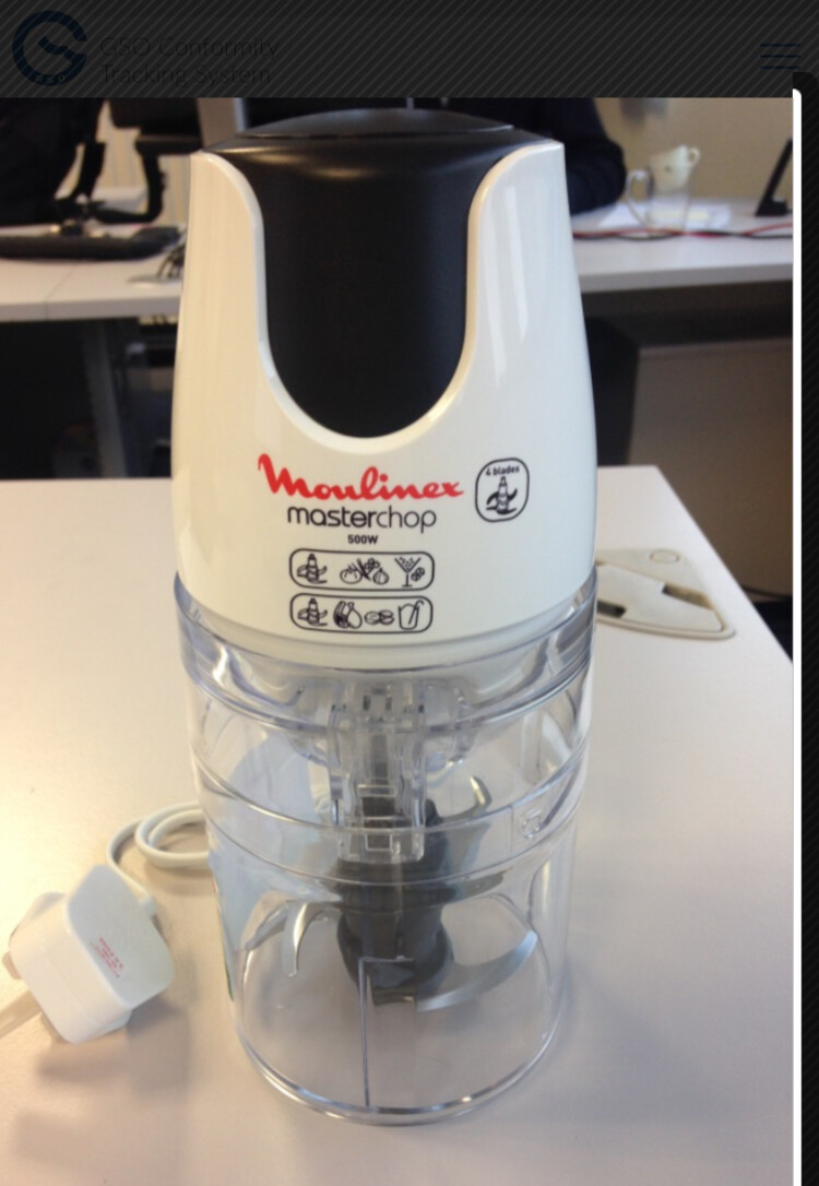 Moulinex Masterchop XL Mincer with Blades, System of Security