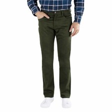 NWT Jachs Men  s 5 Pocket Stretch Pant Green Size 32/34