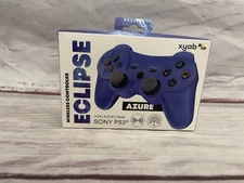 AZURE Eclipse Controller for PlayStation 3 PS3 w/ Charging Cable Brand New XYAB