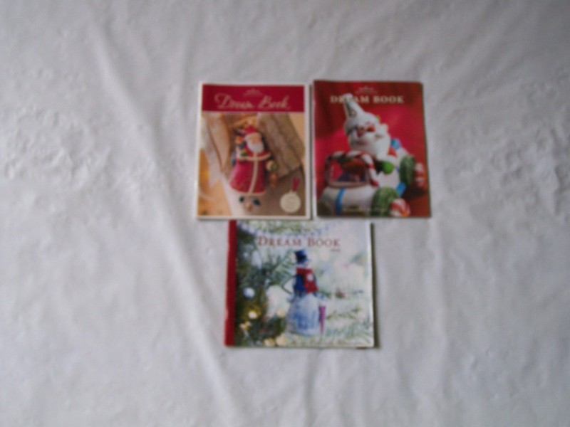 Hallmark Keepsake Dream Books 2005, 06, 07
