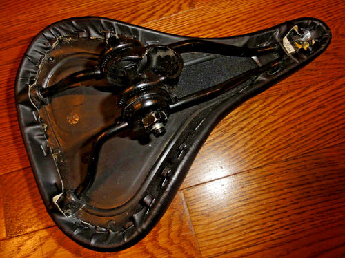 Sella bici Star Trac OEM - sella nera per bici da interno - ricambio originale - Foto 9 di 14