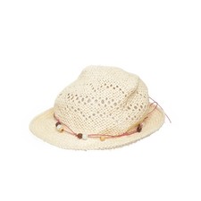 Makena Lei, Strohhut, Größe: ONE SIZE, Beige, Damen #OE0