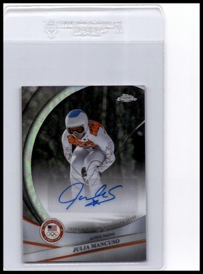 2026 Topps Chrome U.S. Winter Olympic #BCA-JMA Julia Mancuso Auto