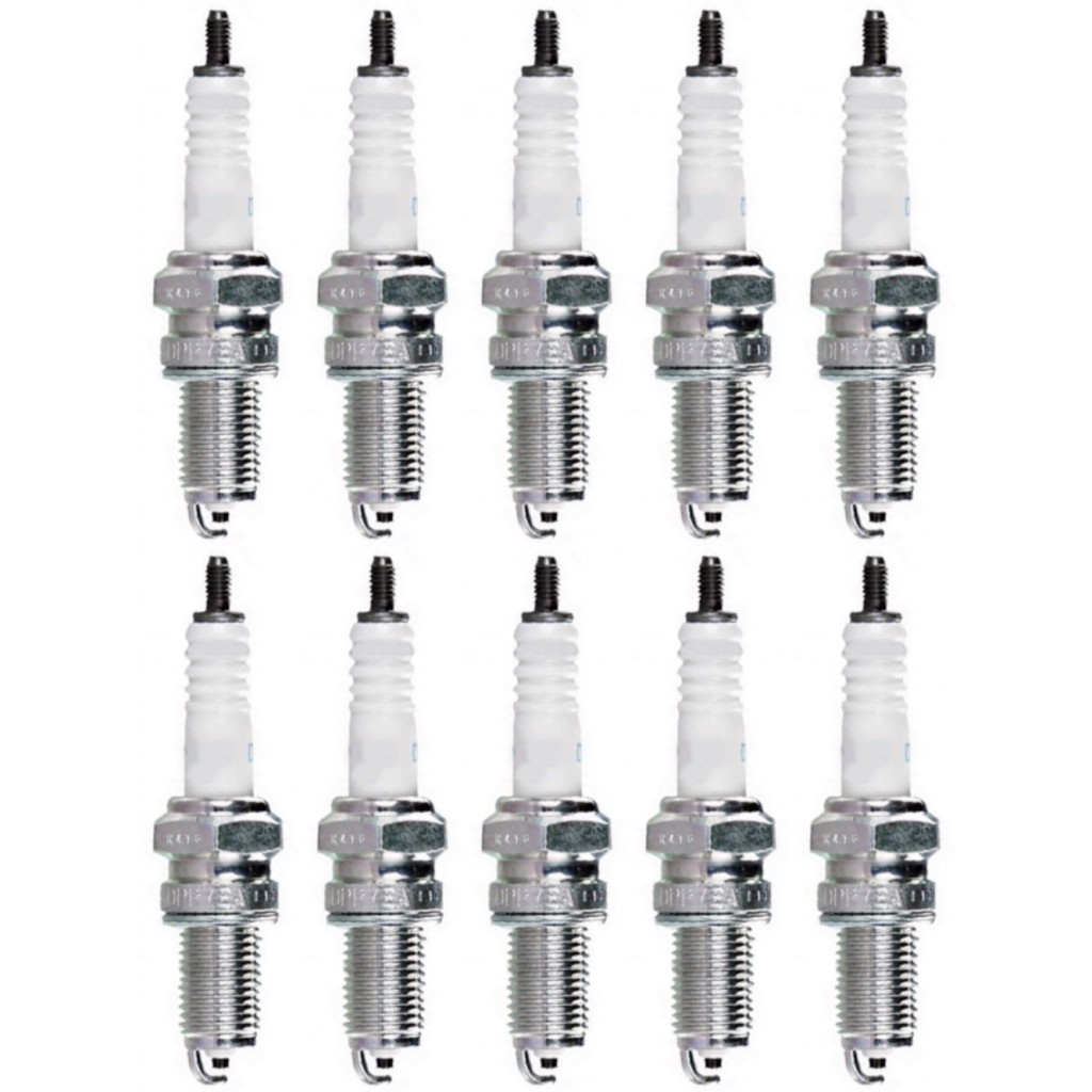 NGK For Textron Alterra 300 2018 Standard Spark Plug Box of 10 DPR7EA-9