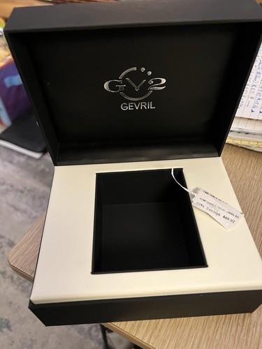 Vintage Gevril Watch Box - No Watch