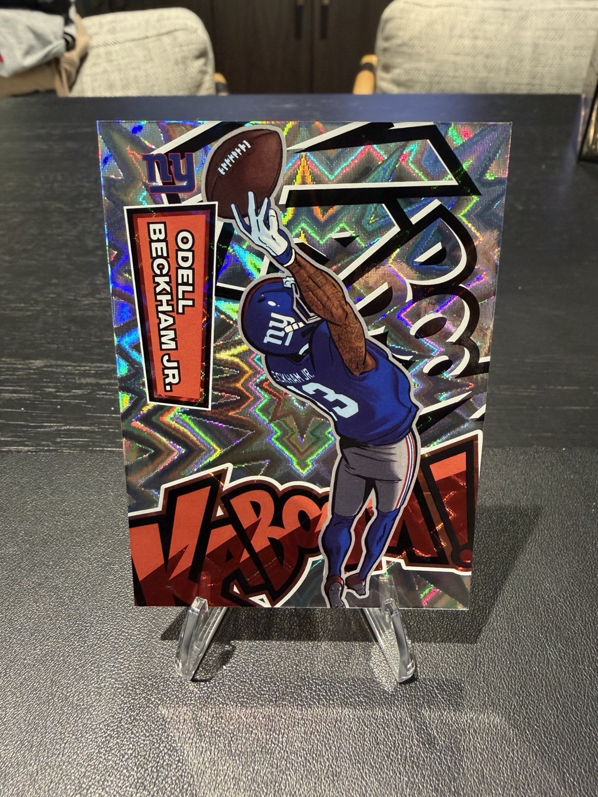 2025 Absolute Odell Beckham Jr “The catch” Kaboom SSP Case Hit New York Giants