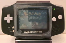 Authentic Nintendo GameBoy Advance Video Game Console Black - TESTED - NO GAME