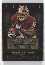 2012 Panini Black Rookie Gold Signatures 41/99 Alfred Morris #102 Auto 4ib