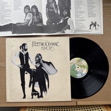 1977 Fleetwood Mac Rumours 1st US Winchester Press W/Original Poster VG+ LP