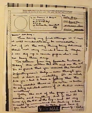 US V MAIL APO 80 3-22-45 IN GERMANY OCCUPATION