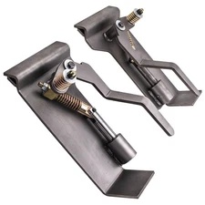 2 Pcs Universal Weld-On Skid Steer Quick Attach Conversion Adapter Quick Tach