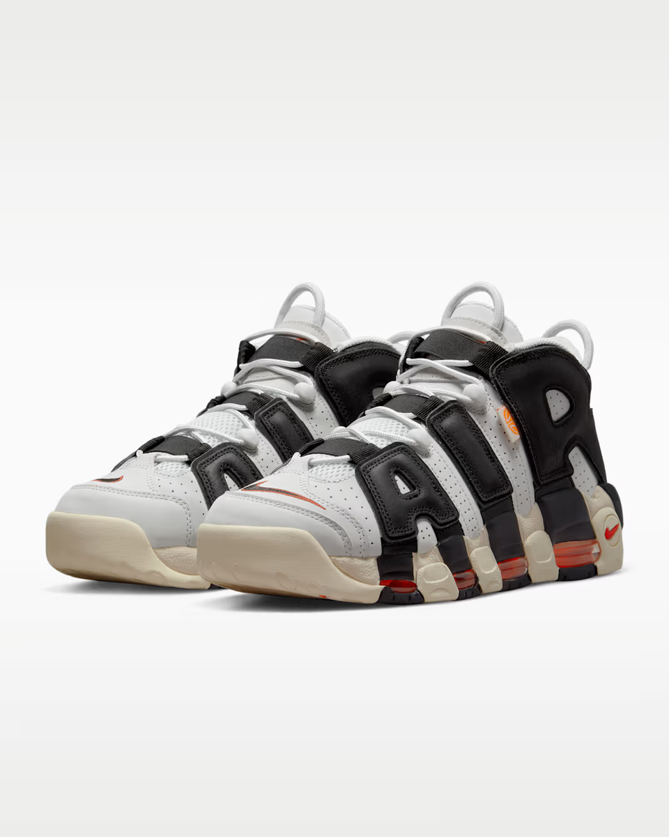 新品 NIKE AIR MORE UPTEMPO 28.5 DX3356-001 NIKE Air More Uptempo '96 DX3356 001 Photon Dust Orange Black Red