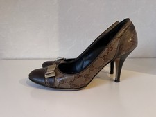 Gucci Heels Monogram 38.5