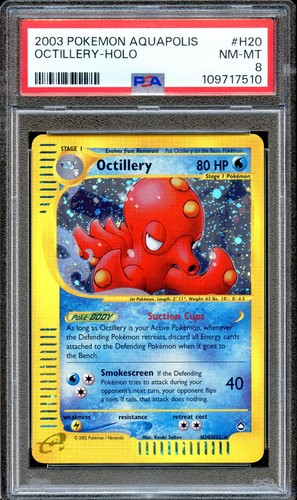 Octillery graded PSA 8 for sale on eBay