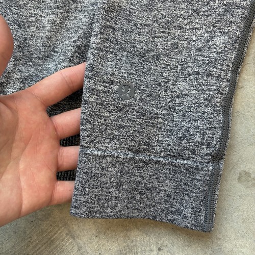 Lululemon Engineered Warmth Long Sleeve Crew Gray Merino Wool Blend Size Medium? - Picture 3 of 7