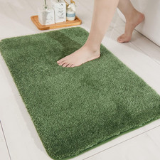 COSY HOMEER Bath Rugs for Bathroom Extra Thick- Anti-Slip Bath Mats Soft Plush Y