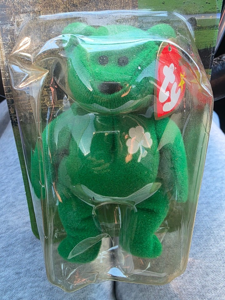Erin The Bear McDonalds Ty Beanie Baby with Rare Errors 1993, OakBrook ...