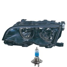 Scheinwerfer rechts inkl. Premium Lampen für BMW 3er Cabriolet E46 mit LWR Motor