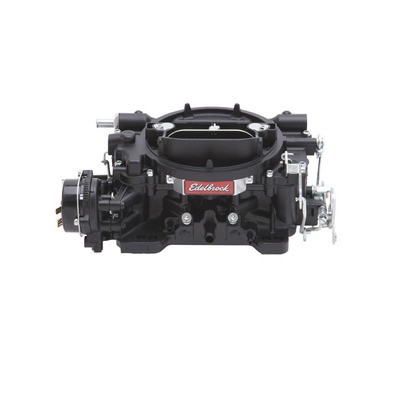 Edelbrock 14063, One Black 600Cfm Carb W/Electric Choke - Black Performance Part - Picture 2 of 13
