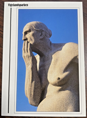 Postcard Gustav Vigeland Park - Oslo, Norway Sculpture Park Statue - Unposted