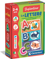 Sapientino - Le Lettere, Gioco Educativo per Bambini 2-4 Anni Con Tessere per Im