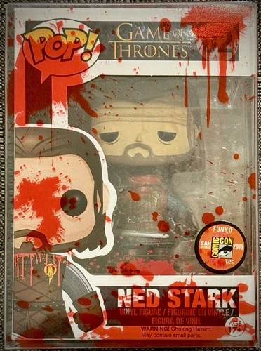 Custom Funko Pop Game of Thrones: Headless Ned Stark w/Bloodbath Protector