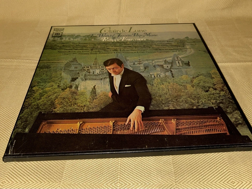Philippe Entremont Worlds Favorite Piano Music 3 Lp Box Ex++ Vinyl Clair de Lune - Image 2 of 4