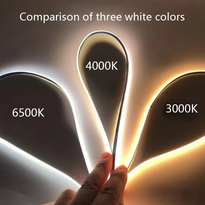 10M COB LED Strip Light Dimmable 320LED/M High Density 12V 24V Flexible LED Tape - Image 2 of 4