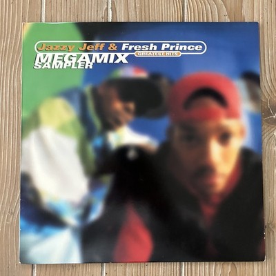 DJ Jazzy Jeff Fresh Prince  Greatest Hits Megamix Sampler Jive 1988 12'' vinyl NM