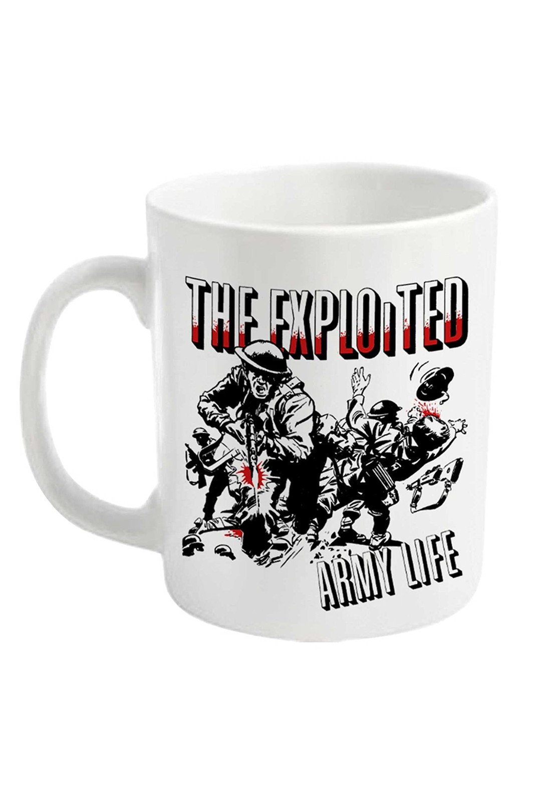 Эксплуатируемая кружка Army Life (белая) Официальная Белая упаковка одного размера
