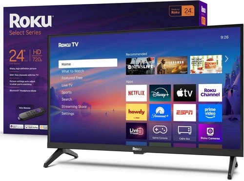 Roku 24" Class Select Series HD 720p LED Smart TV (2025) (Refurbished) deal from eBay