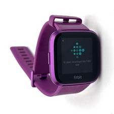 Fitbit Versa Lite Edition Activity Tracker - Mulberry - Large No Charger