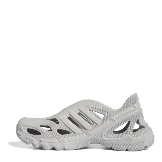 Ballerine Adidas Originals Sprnva tacco grosso grigio UK 8 runner in schiuma nuove con scatola