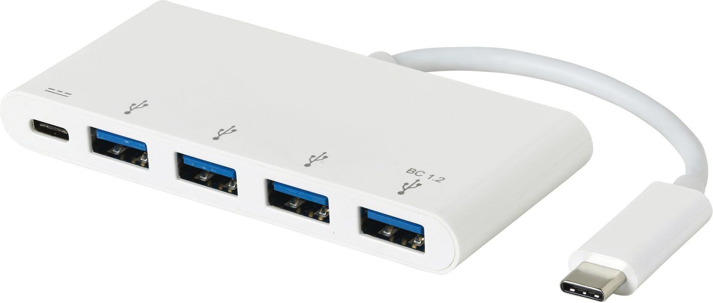 eSTUFF ES623007WH USB-C Charging hub