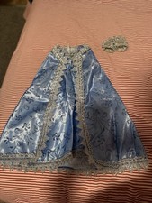 Baby Jesus Outfit, Traje de Ni o Dios. Blue/celeste, Handmade Ecuador 40cm