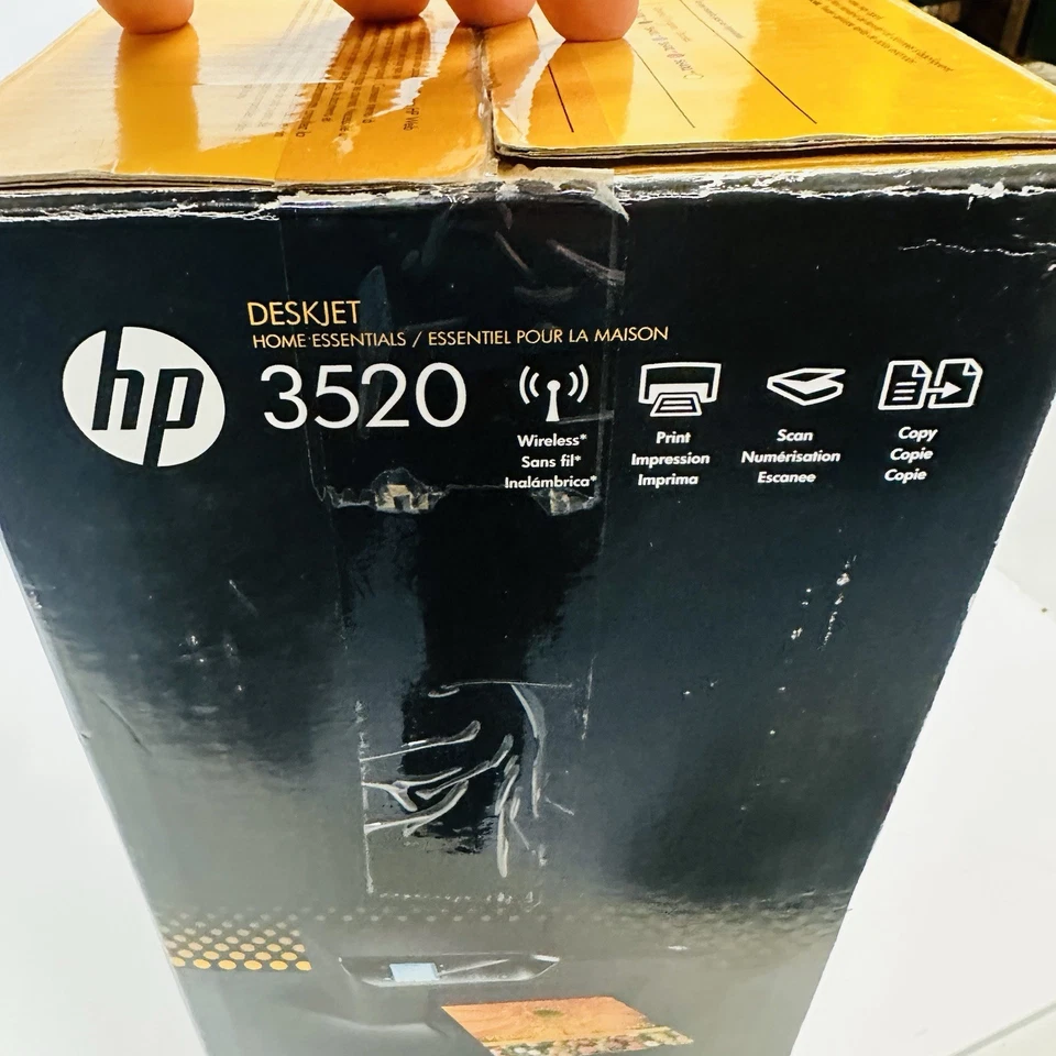HP - Deskjet 3520 Wireless All-in-One Drucker Brandneu Open Box Komplett! - Bild 2 von 4