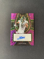 2022 Select Draft Picks #RS-JPI Jalen Pitre  Purple Lazer  Auto RC #/89