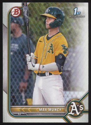 2022 Bowman #BP-89 Max Muncy Prospects Oakland Athletics