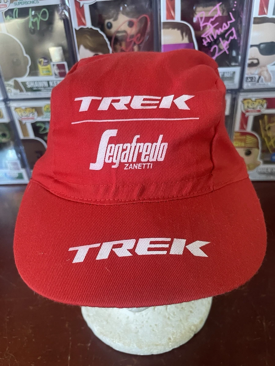 Casquette Cycliste Trek Segafredo Rouge - Une Taille, Coton/polyester, Vintage USA