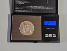 10 Franchi Francesi Argento Hercules 1967 Splendida