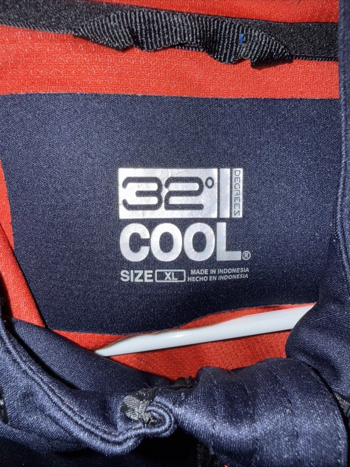 32 Degrees Cool Light Weight Men’s Jacket Full Zip Navy Blu - Image 2 of 4