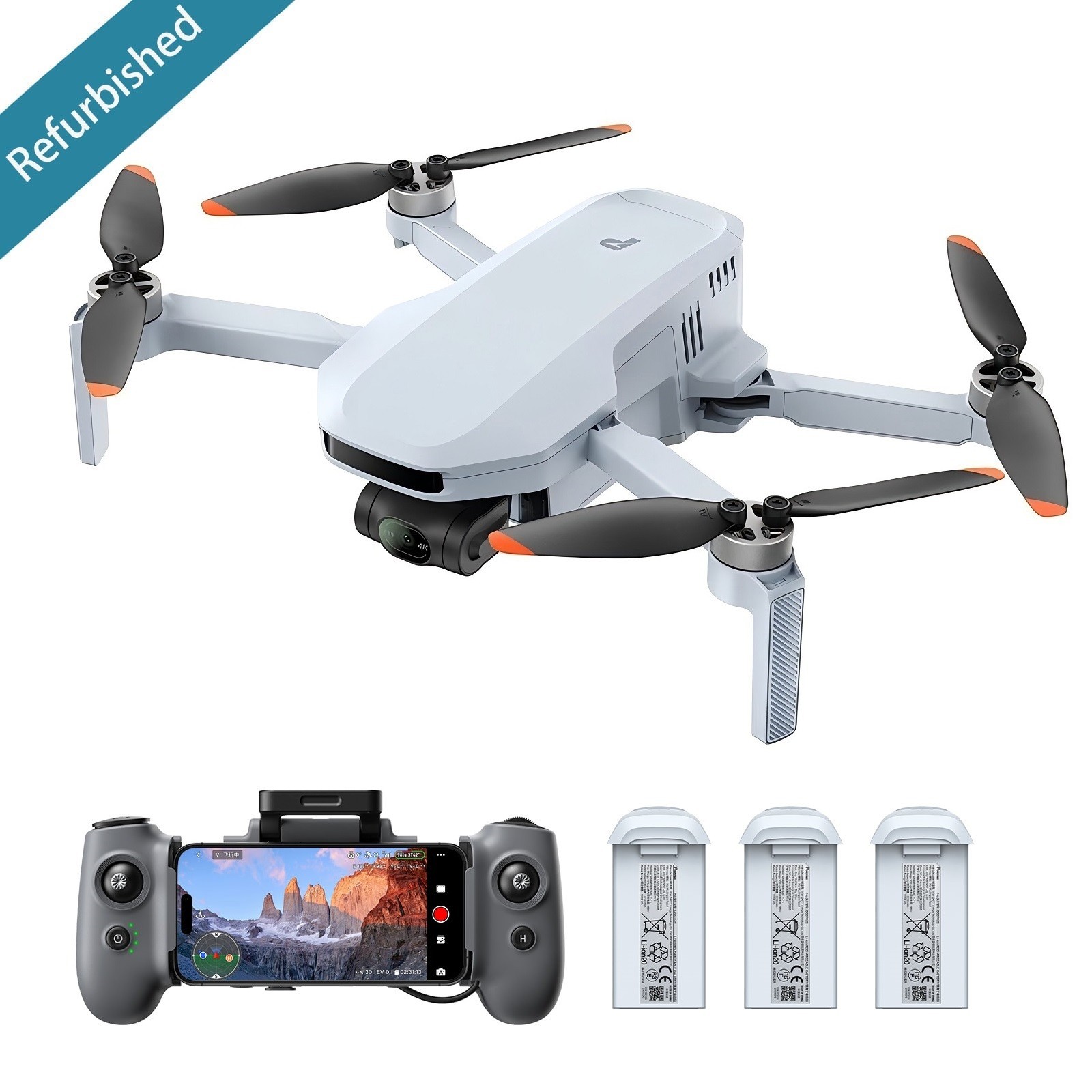 Potensic ATOM 2 Drone 3-Axis Gimbal 10KM Transmission 4K Video 8K Photo Camera