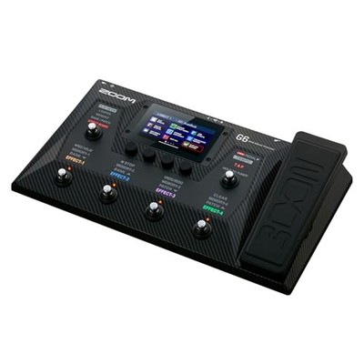ZOOM G6 Multi-Effects Pedal for Guitar, 135 Effects NEW