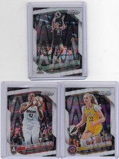 3-2025 Panini-WNBA Prizm WHITE SEISMIC PRIZMS: BREANNA STEWART, GRINER & BRINK